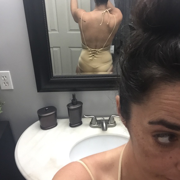 Gold one piece NWT - Picture 3 of 7